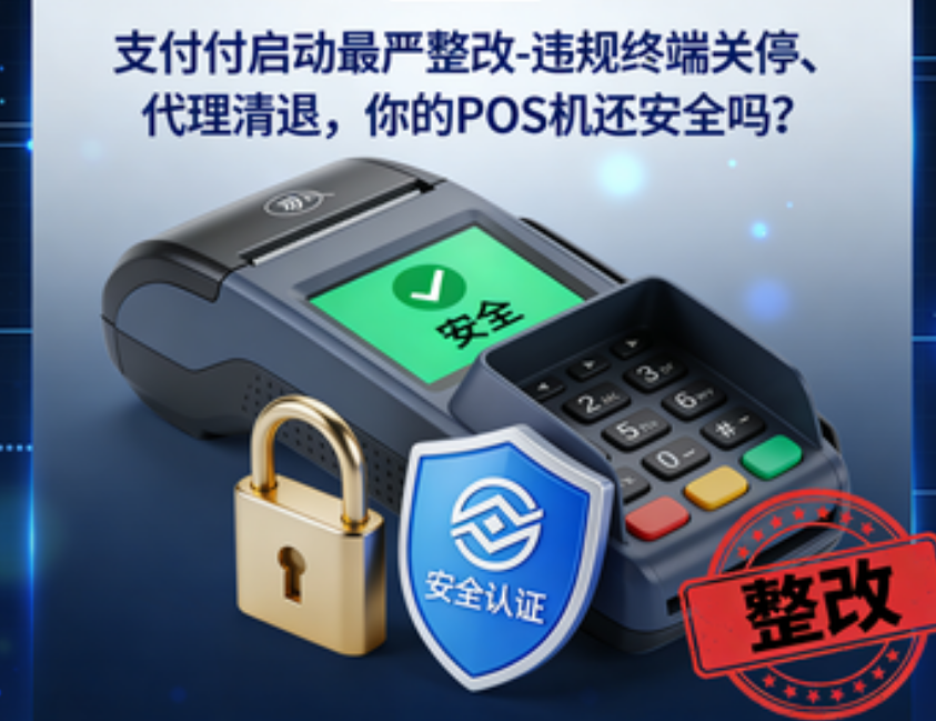 鲲鹏：支付启动最严整改-违规终端关停、代理清退，你的POS机还安全吗？